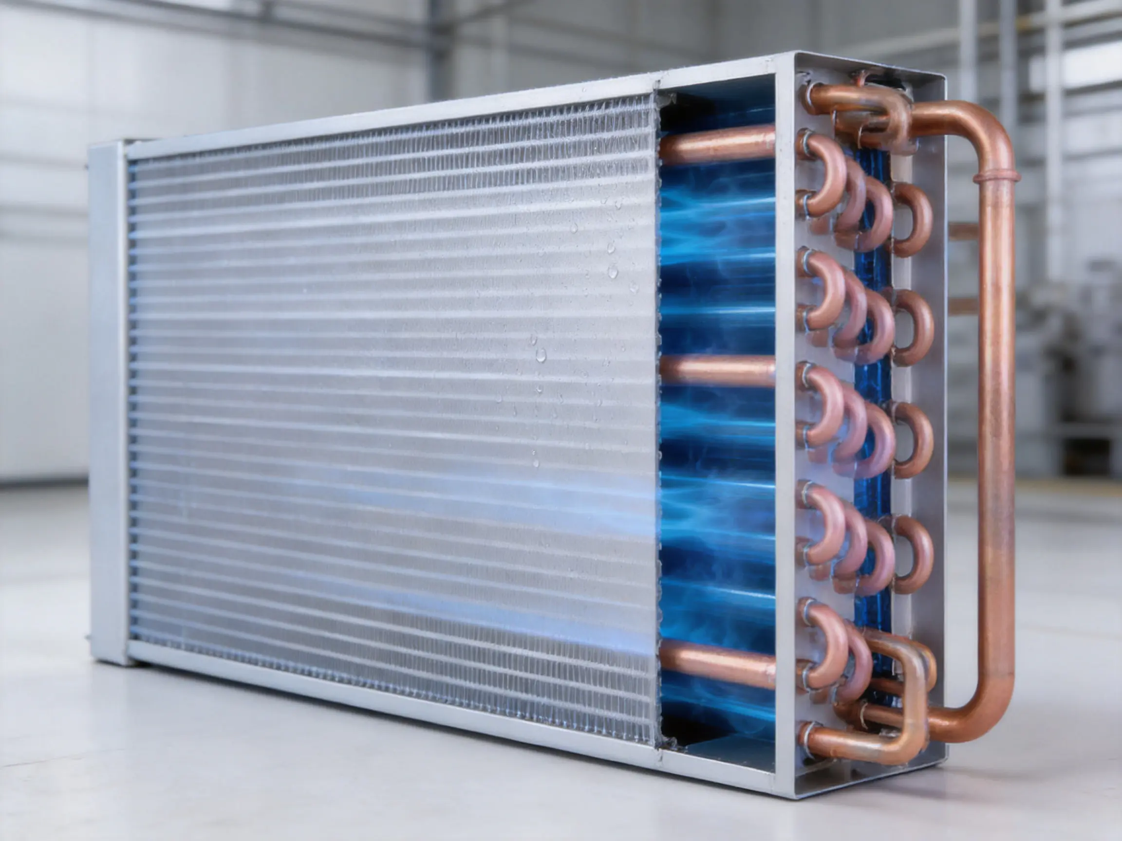Copper-Tube Aluminum-Fin Evaporator: Efficient Heat Transfer for Refrigeration and Climate-Control Systems